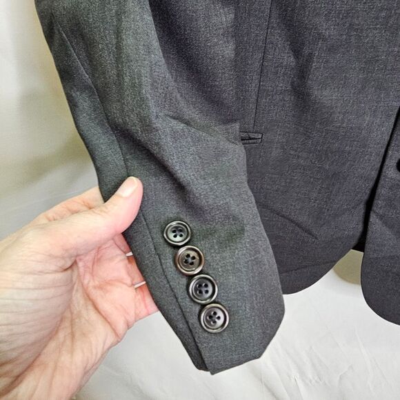 Hugo Boss Gray Einstein Suit Jacket Size 42R - Picture 12 of 12